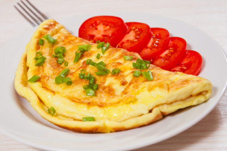 Two egg omelette Lose Weight Without Dieting or Willpower, Clinically
